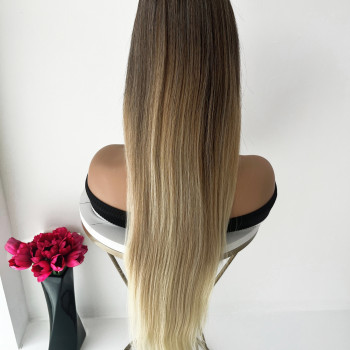 OMBRE PLAVI RAVAN FUTURA REP NA MREŽICU "EMMA" 90 CM