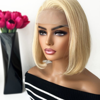 LUXURY perika od prirodne kose Autumn blonde