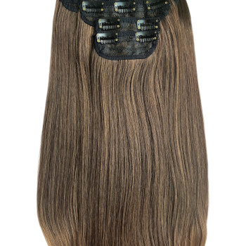 GLOW UP ravne ombre smeđe ekstenzije 55 cm