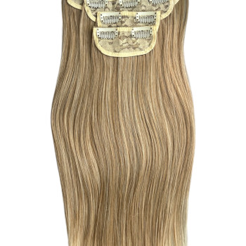 GLOW UP ravne ombre plave (2) ekstenzije 55 cm