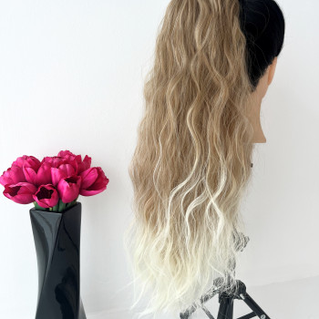 Ombre plavi 2 rep na kopču 60 cm