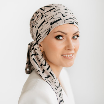 Turban Teresa modern (svila)
