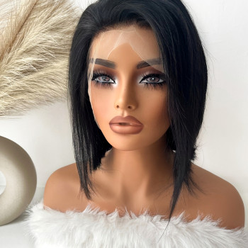 LUXURY perika od prirodne kose Autumn crna (Ultra soft)