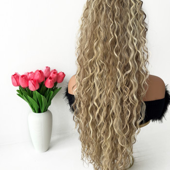 ''BRONDE'' KOVRČAVI FUTURA REP NA MREŽICU 70 CM