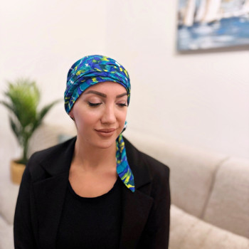 Turban Cara peahen (limited edition)