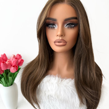 Wear&Go Luxury perika Lily svijetlo smeđa