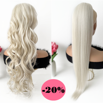 Glamur rep lokne 70 cm + Ravan rep 70 cm (SVE NIJANSE)