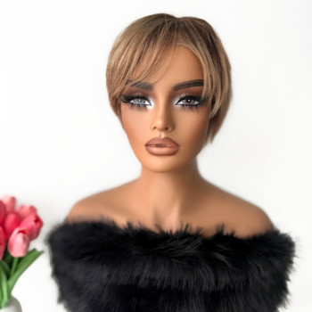 Luxury perika od prirodne kose Myla caramel