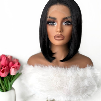 Luxury perika Priscillia crna